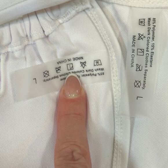 Boutique Basic White Bikini Large Set $39 - Picture 12 of 15